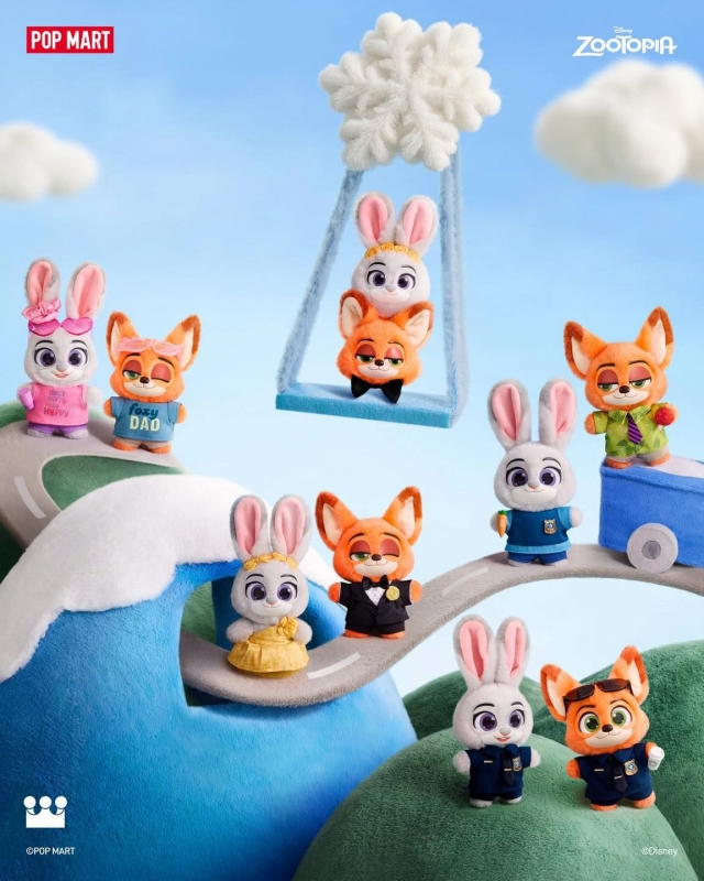Mua Zootopia Ace Duo Series Plush Pendant tại Riki Art Toy