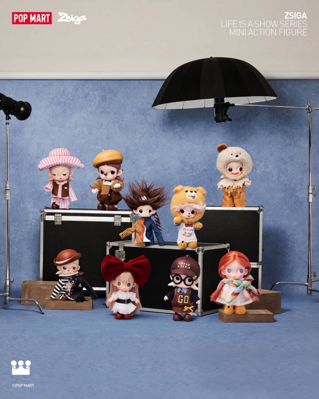 Đặt trước Zsiga Life is a Show Series Mini Action Figure