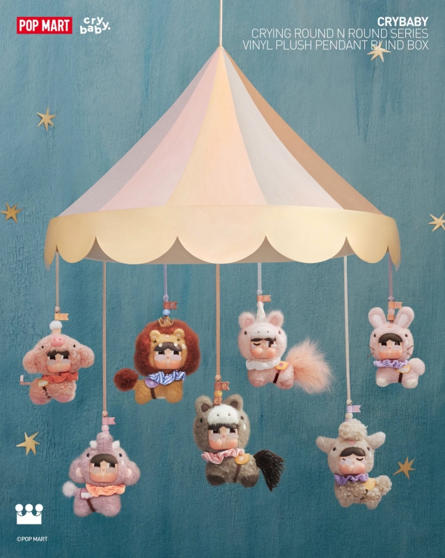 Giá bán Crybaby Crying Round n Round Plush Pendant