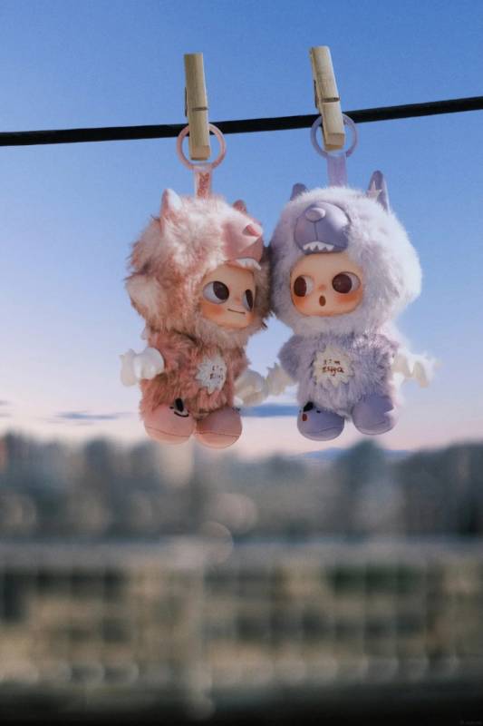 ZSIGA I'm Zsiga Series Vinyl Plush Pendant những đứa bé đầy cảm xúc