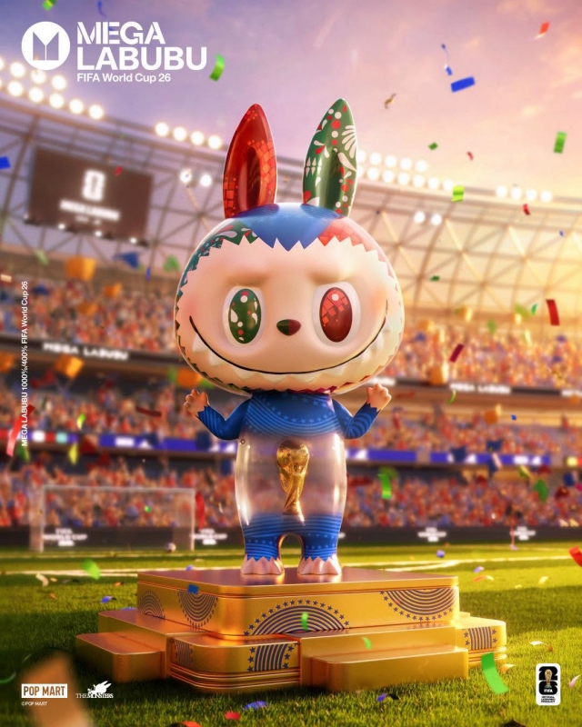 MEGA LABUBU FIFA World Cup 26 400%/1000% Ghi dấu hành trình
